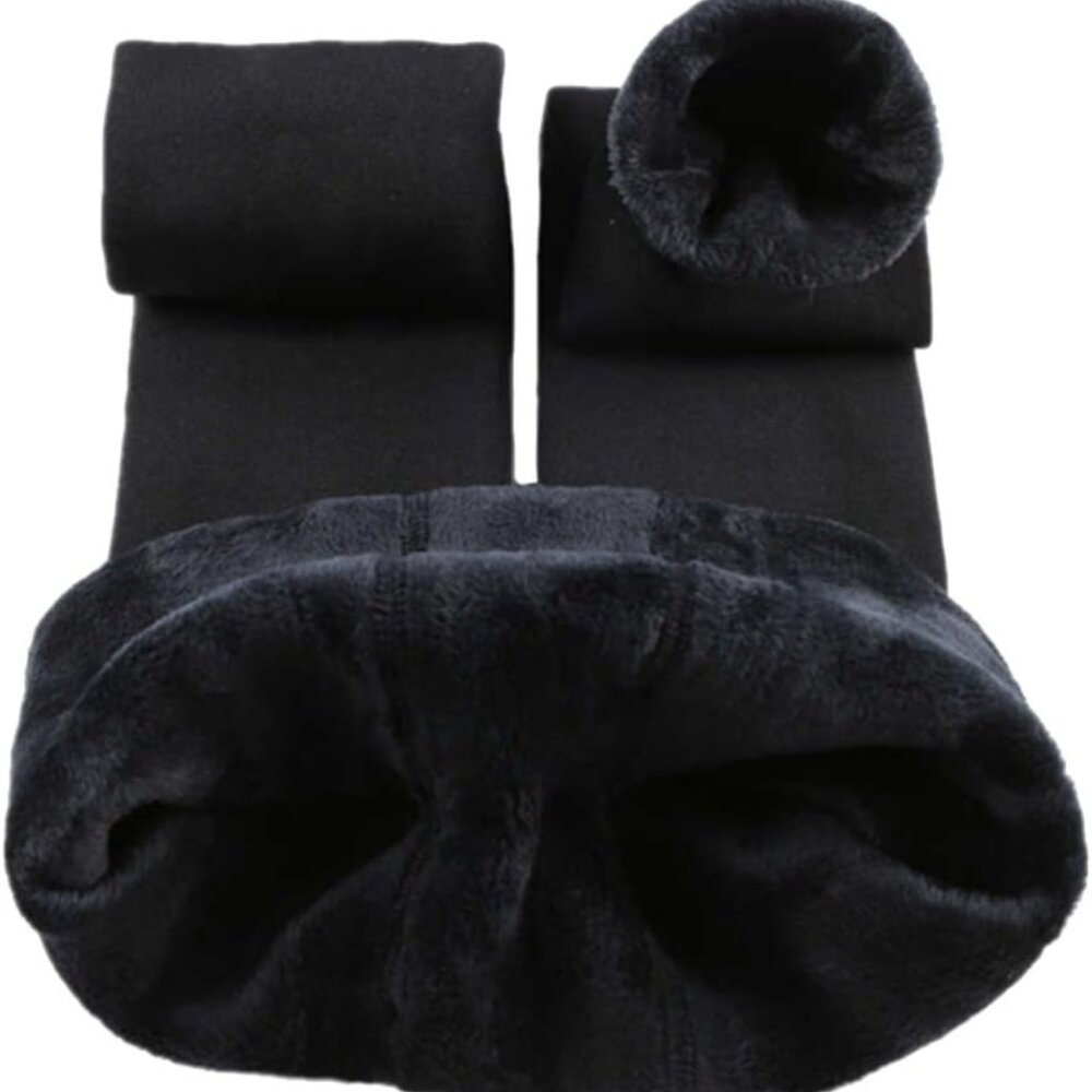 Winter Warm Leggings Women Elastic Thick Thermal Legging Pants Fleece Lined Tigh